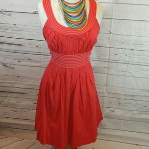 Knee length salmon color dress for Maurices XL